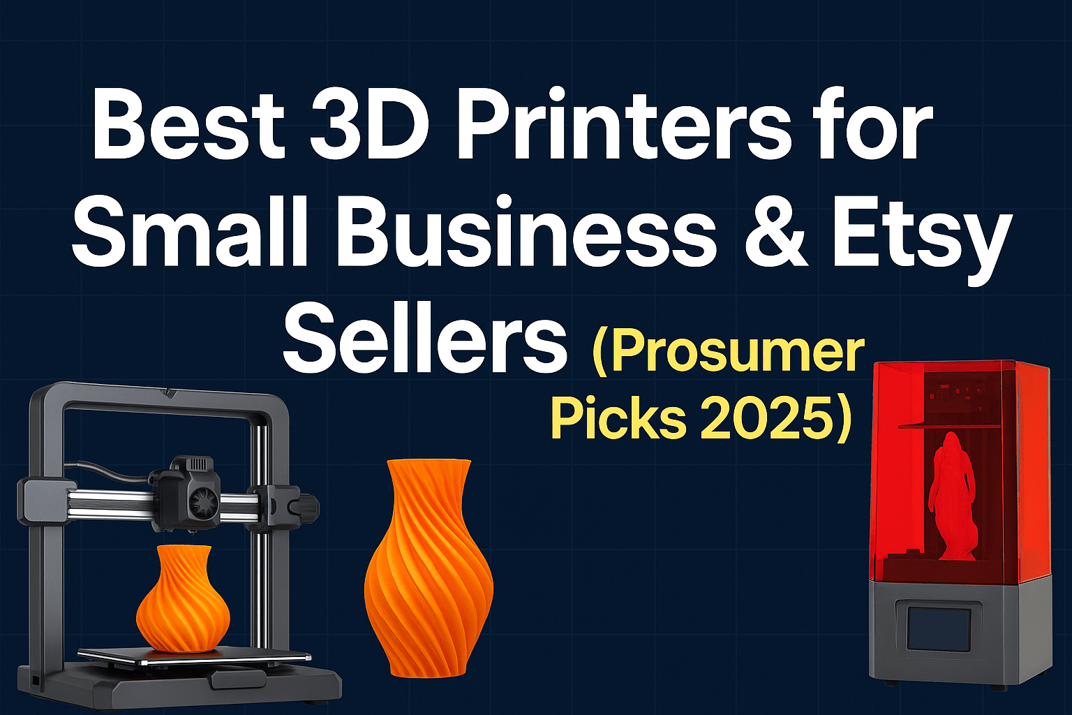 Best 3D Printers for Small Business & Etsy Sellers (Prosumer Picks 2025)