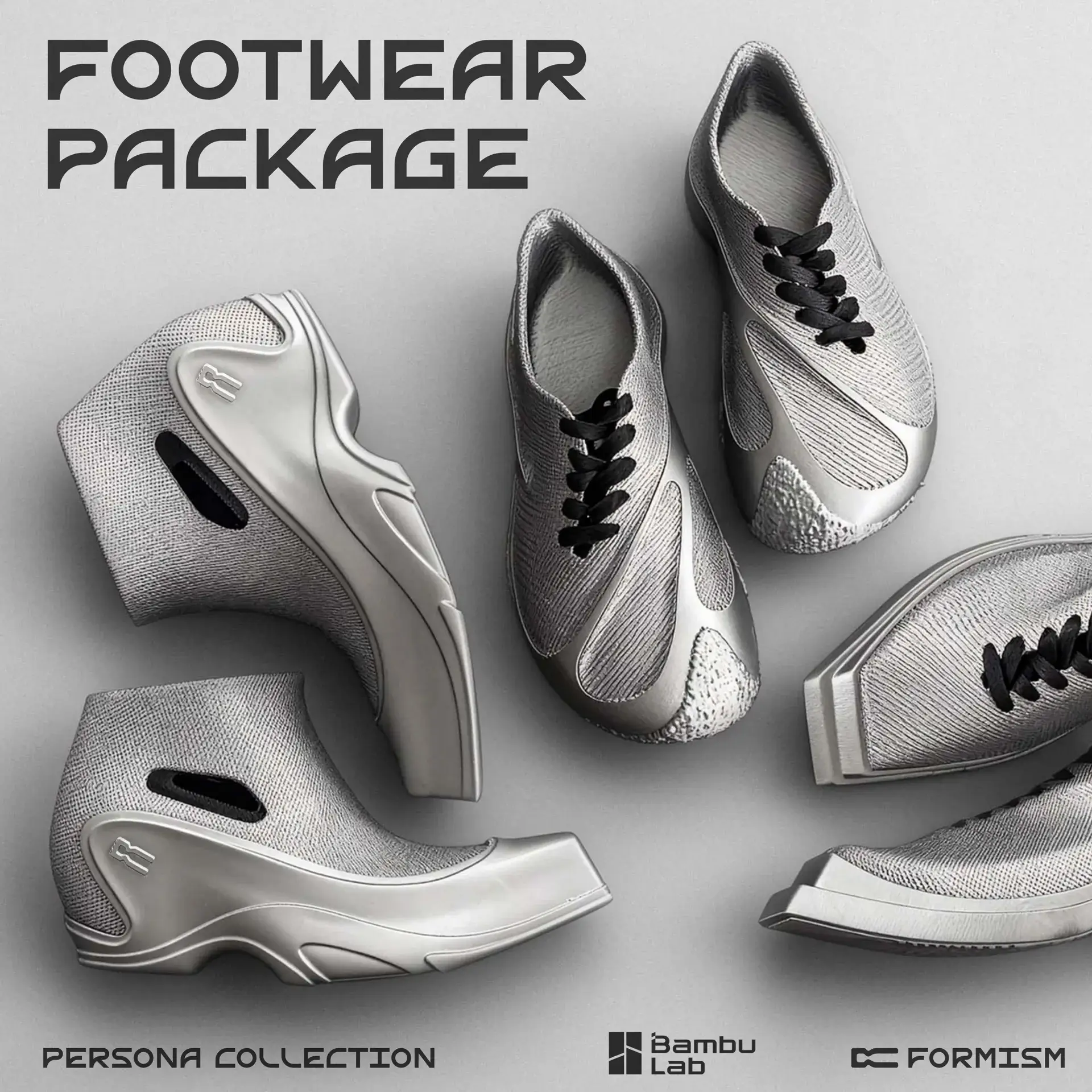 Persona Footwear Package (FORMISM × Bambu Lab): Wearable 3D Printed Shoes, TPU Rules & Sizing Explained 6 Persona Footwear Package (FORMISM × Bambu Lab): Wearable 3D Printed Shoes, TPU Rules & Sizing Explained