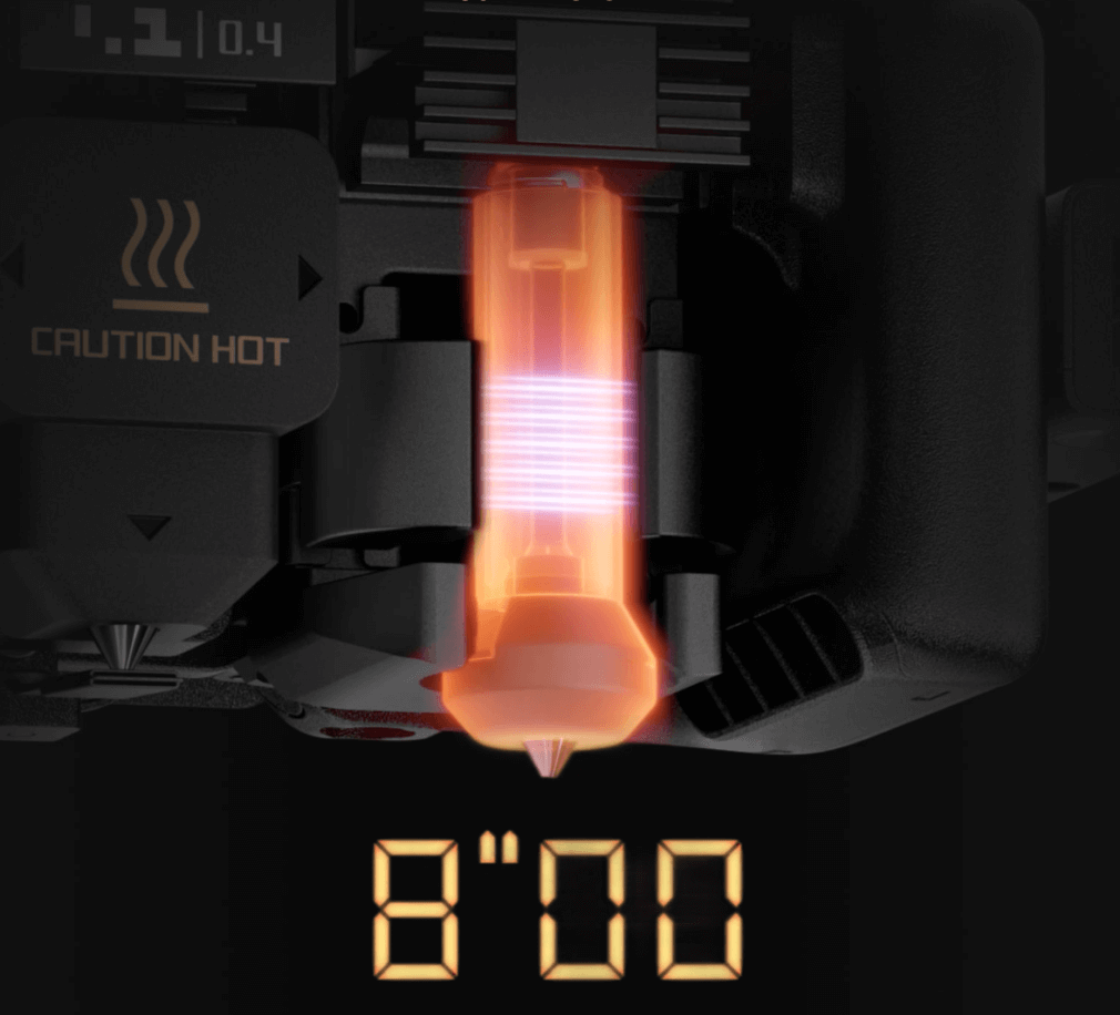 Bambu Lab H2C: Real-World Guide (Who It’s For, Who Should Skip) 5 8-Second Induction Heating