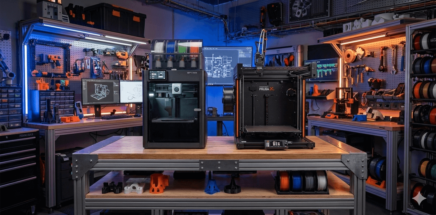 Bambu Lab H2C vs Prusa XL: Automation Platform or Engineering Tool? 5 Bambu Lab H2C vs Prusa XL: Automation Platform or Engineering Tool?