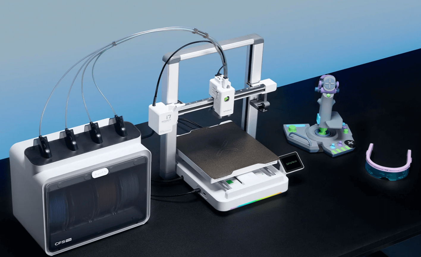 SparkX i7 Specs & Price: Build Volume, Bundles, and CFS Lite vs CFS Mini 8 SparkX i7 Specs & Price: Build Volume, Bundles, and CFS Lite vs CFS Mini