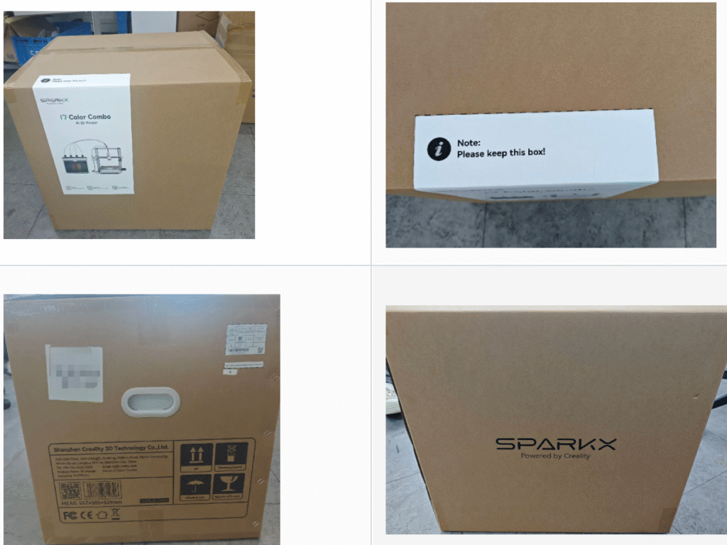 Sparkx i7 Outer Packaging Overview