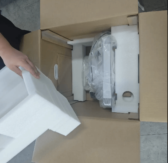 Remove all packing and shipping locks of i7