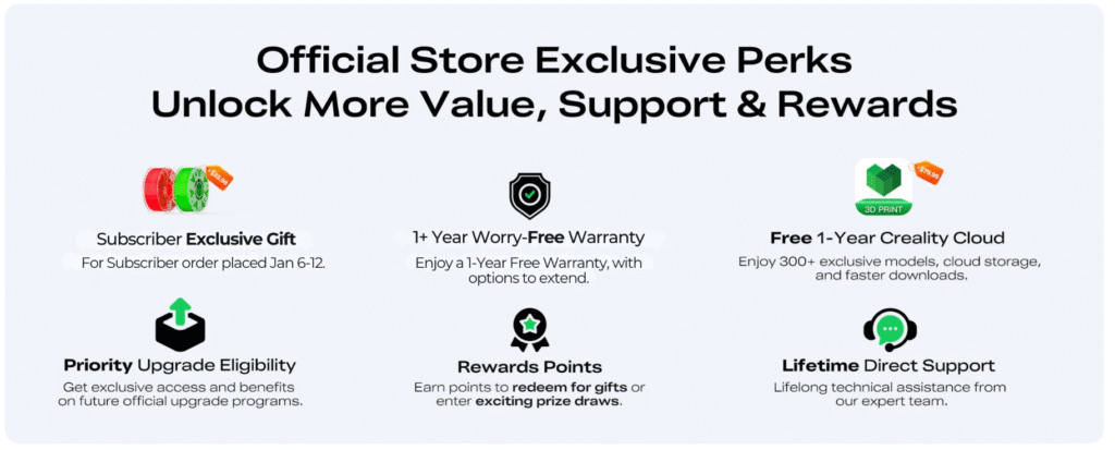 Creality SparkX i7: Beginner Guide (Specs, Price, CFS Lite, Updates) 5 Subscriber-only bonuses