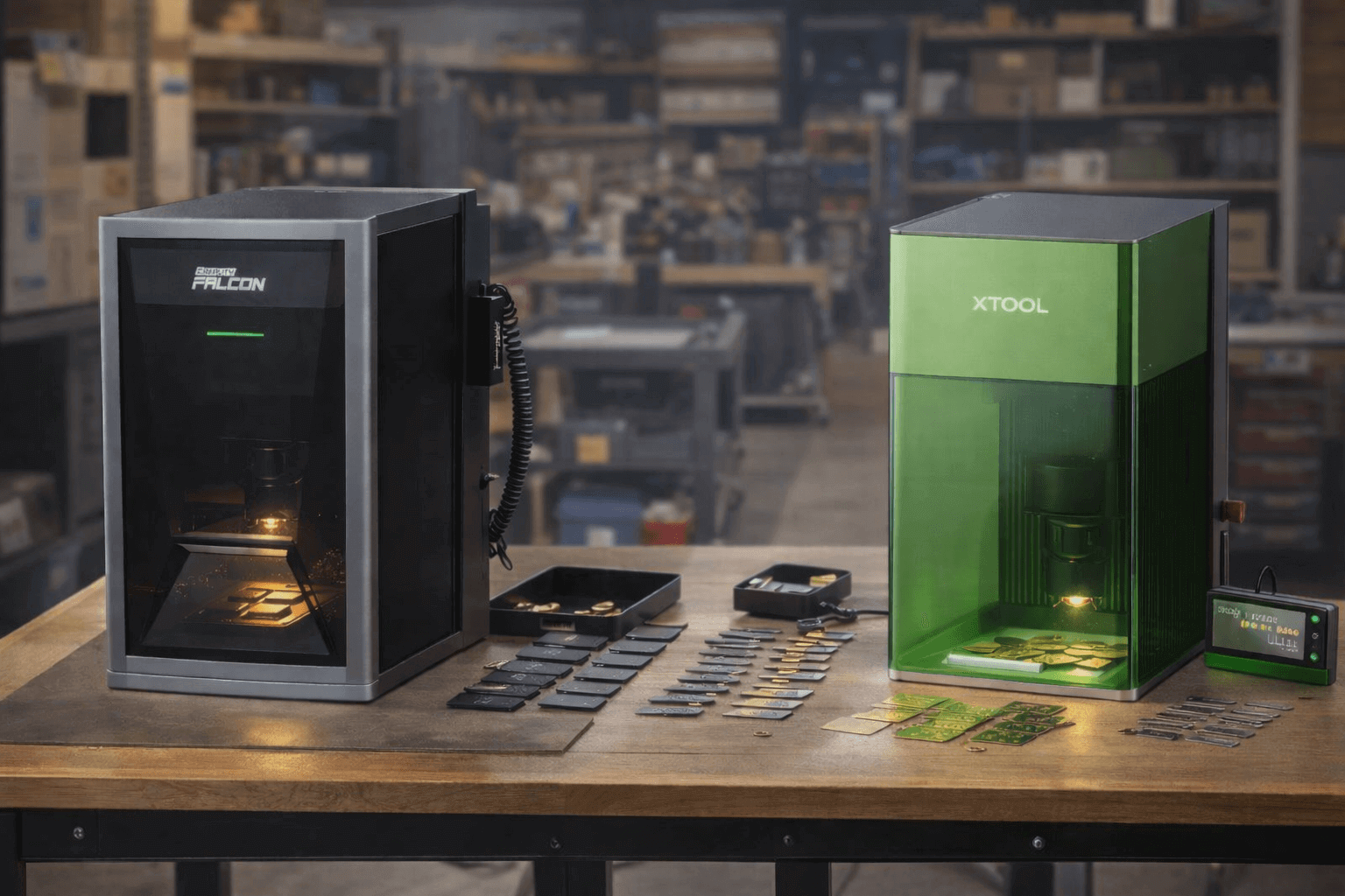 Creality Falcon T1 vs xTool F1 Ultra: Best Choice for Small-Business Batch Work