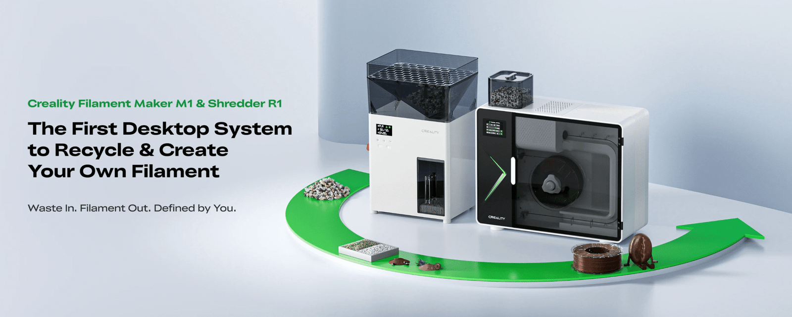 Creality Filament Maker M1 & Shredder R1 — Price, Release Timeline, Specs (Live Tracker) 1 Creality Filament Maker M1 & Shredder R1 — Price, Release Timeline, Specs (Live Tracker)