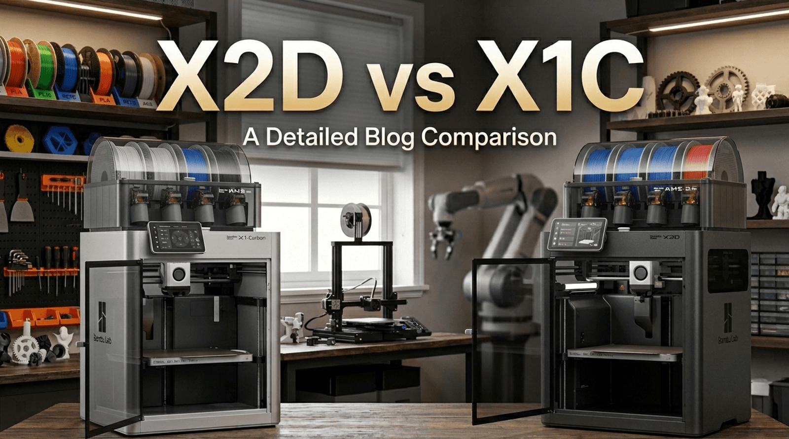 Should You Upgrade from the X1C to the Bambu Lab X2D?