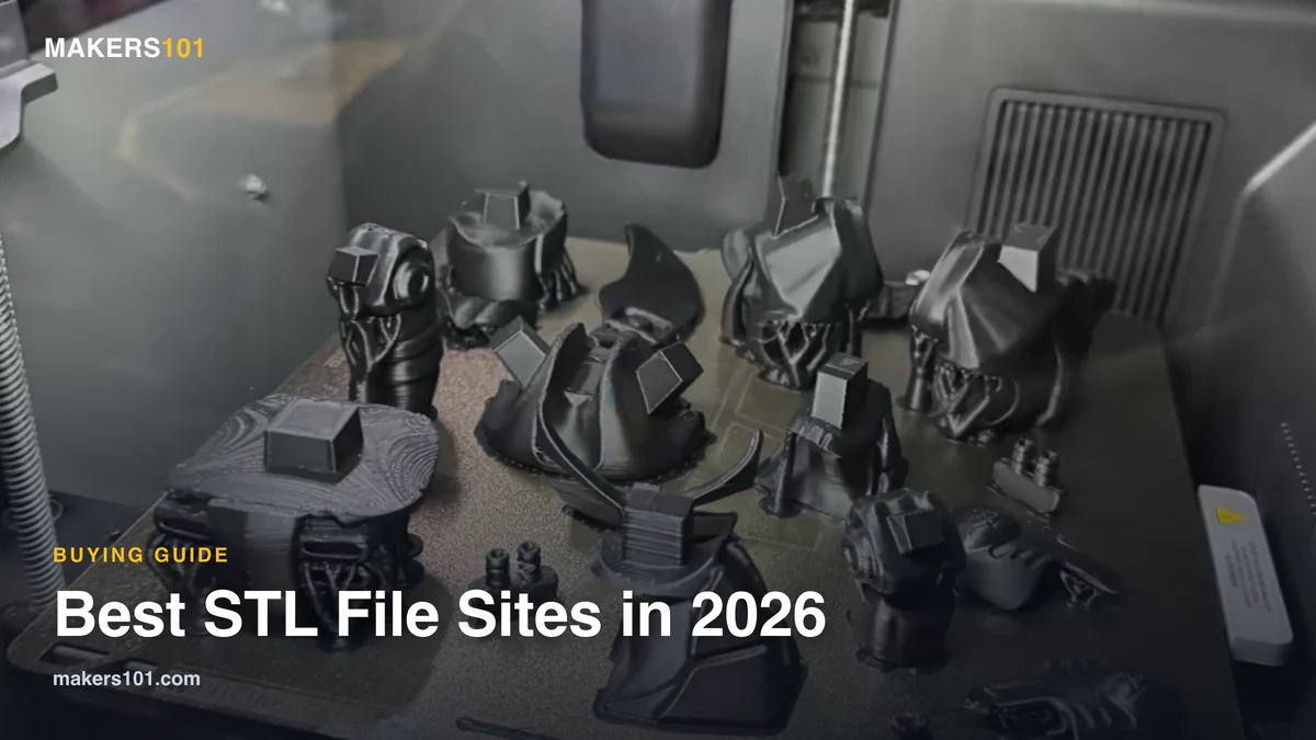 Best STL File Sites in 2026: Where to Download 3D Models (Free and Paid)