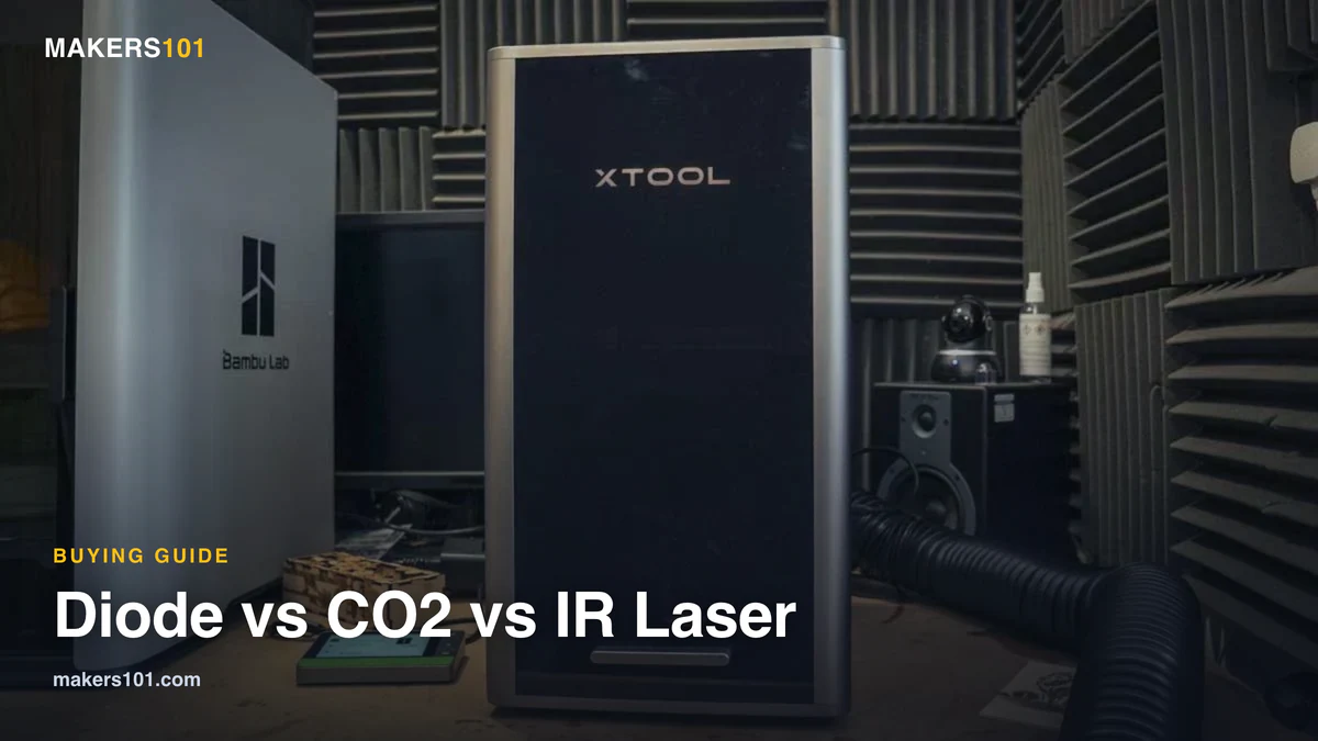 Diode vs CO2 vs IR Laser: Which One Should You Actually Buy? (2026)