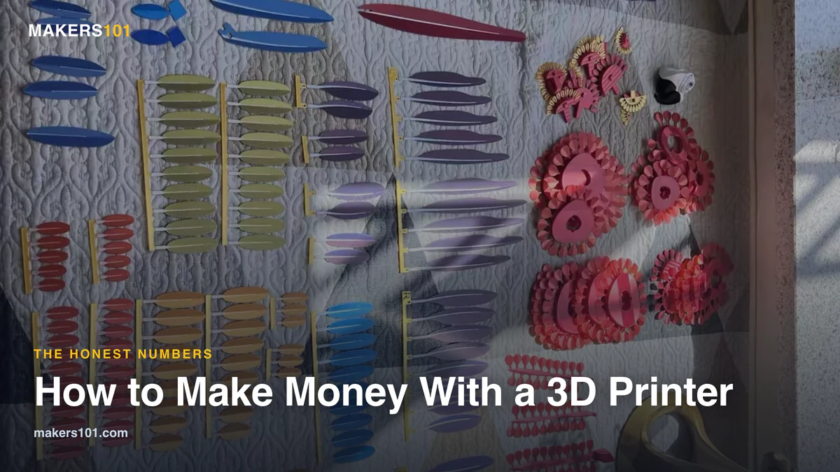 How to Make Money With a 3D Printer: The Honest Numbers (2026)
