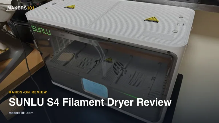 SUNLU S4 Filament Dryer Review: A 4-Spool Workhorse With One Rule You Can’t Ignore