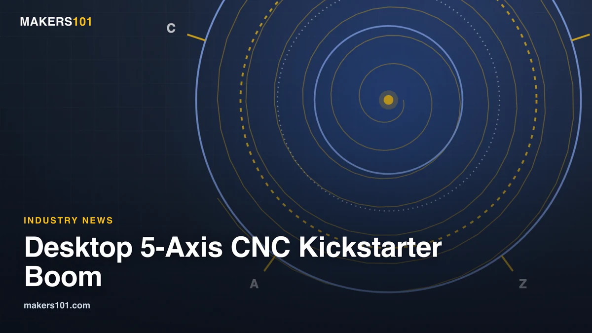 Desktop 5-Axis CNC Kickstarter Boom: InfiMaker K1, IFMAKER M5, and Xhorse3D WM-100 Compared