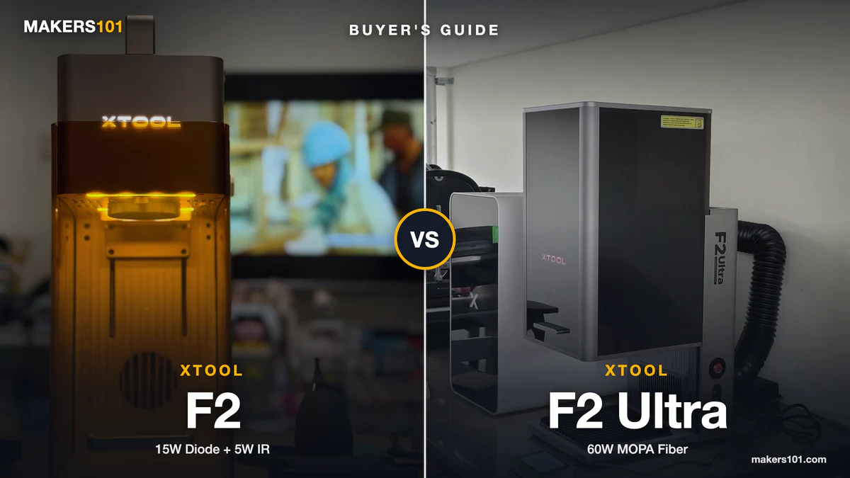 xTool F2 vs F2 Ultra: Which One Should You Actually Buy? 1 xTool F2 vs F2 Ultra: Which One Should You Actually Buy?