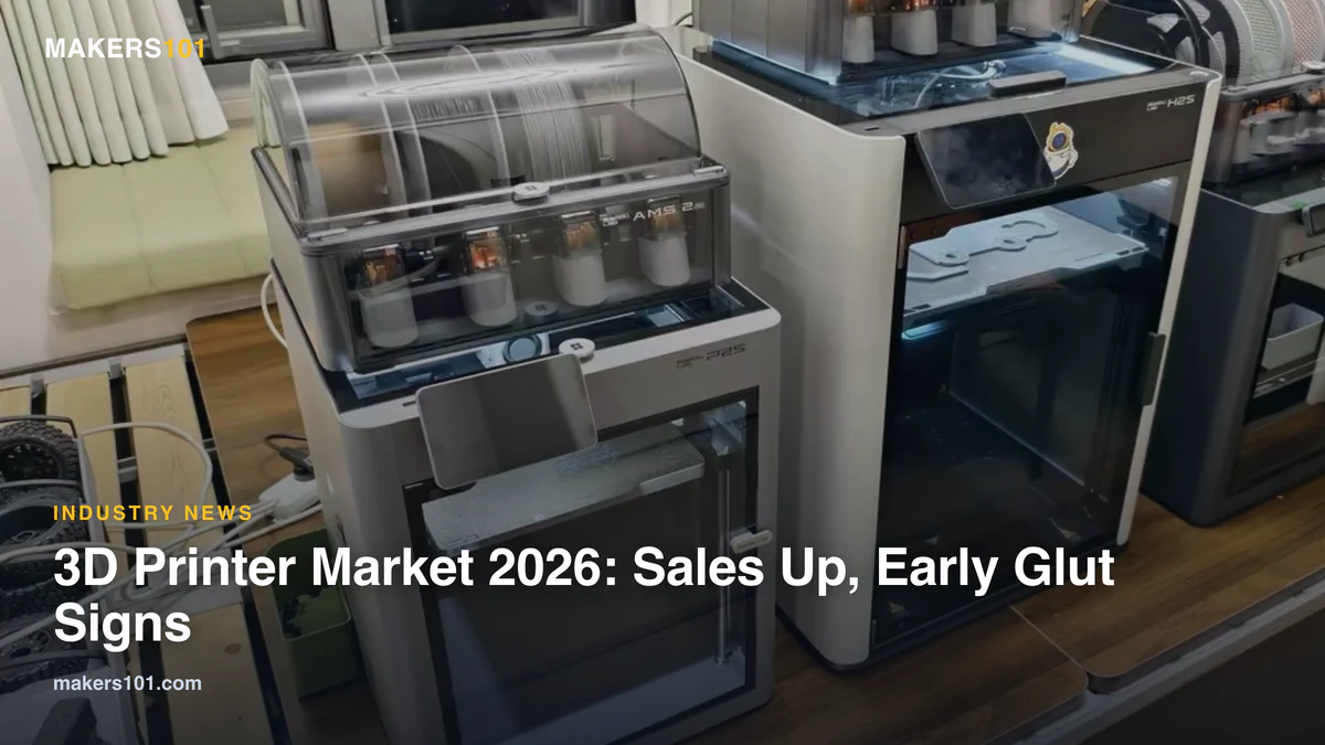 3D Printer Market 2026: Entry-Level Revenue Up 36% in Q2, With Early Signs of a Glut Before Black Friday 5 3D Printer Market 2026: Entry-Level Revenue Up 36% in Q2, With Early Signs of a Glut Before Black Friday