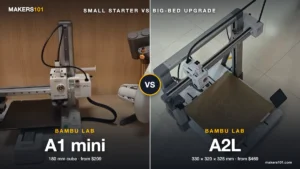 Bambu Lab A1 mini vs Bambu Lab A2L (2026): Which Should Be Your First Bambu?