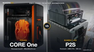 Prusa Core One vs Bambu Lab P2S (2026): Is the Prusa Worth $730 More?