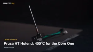 Prusa HT Hotend Is Out at $199.99: 400°C for Core One Printers, but the Chamber Still Tops Out at 60°C
