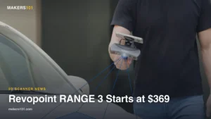 Revopoint RANGE 3 3D Scanner Starts at $369, Less Than Half the RANGE 2’s Launch Price