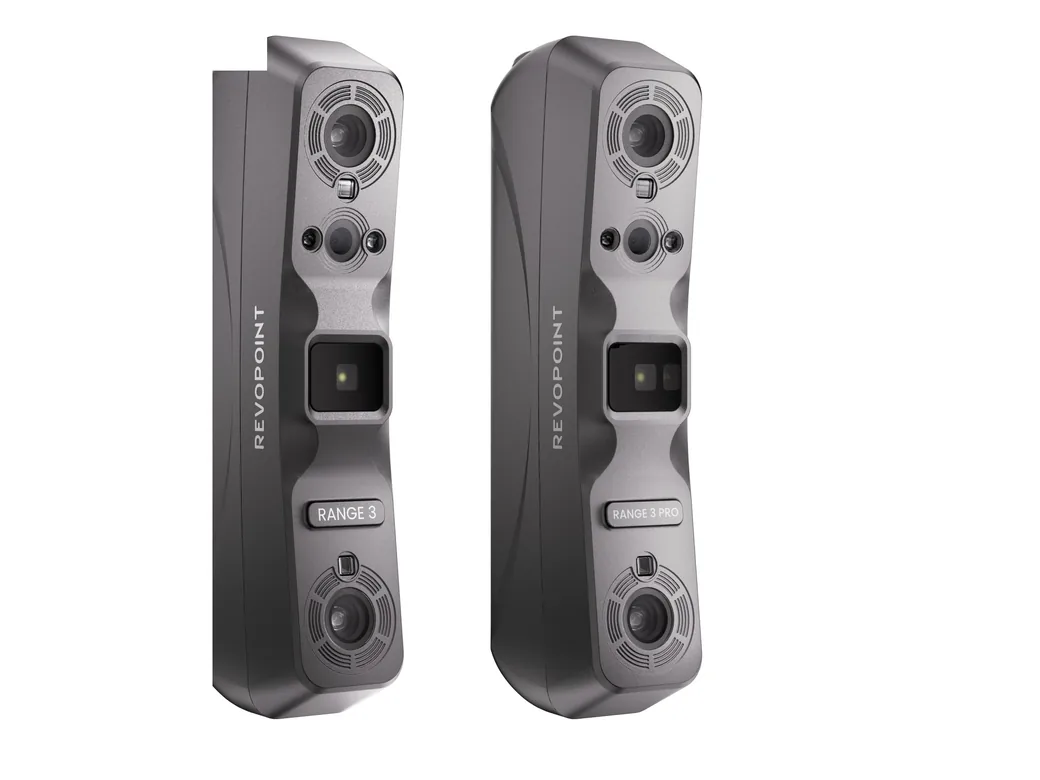 Revopoint RANGE 3 3D Scanner Starts at $369, Less Than Half the RANGE 2's Launch Price 2 Revopoint RANGE 3 and RANGE 3 Pro handheld 3D scanners side by side