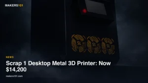 Scrap Labs Scrap 1 Benchtop Metal 3D Printer Now Starts at $14,200, Not the $9,600 in the Headlines