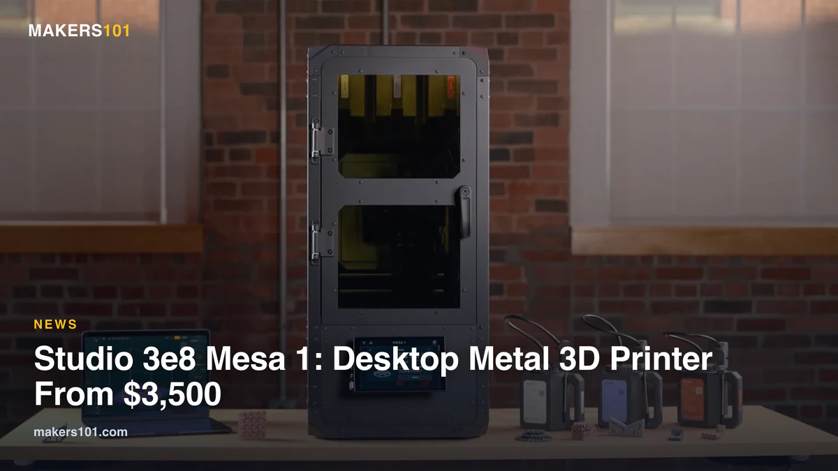 Studio 3e8 Mesa 1 Desktop Metal 3D Printer Hits Kickstarter Dec. 1 From $3,500, With the Furnace Built In 4 Studio 3e8 Mesa 1 Desktop Metal 3D Printer Hits Kickstarter Dec. 1 From $3,500, With the Furnace Built In